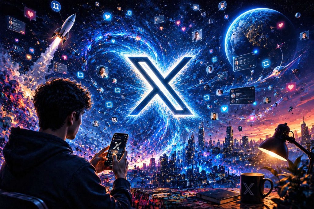 איך עובד האלגוריתם של X